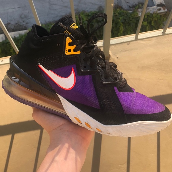 Nike Other - Nike Lakers LeBron 18 Low ACG Terra Basketball Shoes size Men’s 7.5